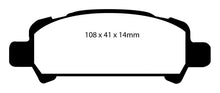 Load image into Gallery viewer, EBC 01-02 Subaru Impreza 2.0 Turbo WRX Bluestuff Rear Brake Pads - Eaton Motorsports