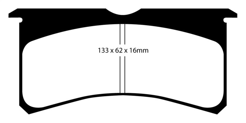 EBC Brakes Yellowstuff Performance Brake Pads - Eaton Motorsports