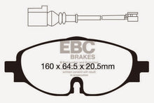 Load image into Gallery viewer, EBC 15-19 Volkswagen GTI (Mk7) Redstuff Front Brake Pads - Eaton Motorsports