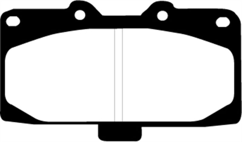 EBC 89-95 Nissan Skyline (R32) 2.6 Twin Turbo GT-R Redstuff Front Brake Pads - Eaton Motorsports