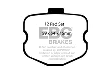 Load image into Gallery viewer, EBC 06-08 Chevrolet Corvette (C6) 7.0 (Z06) Yellowstuff Front Brake Pads - Eaton Motorsports