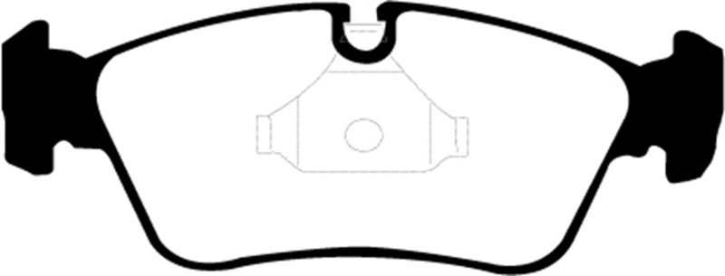 EBC 99-02 BMW Z3 2.5 Yellowstuff Front Brake Pads - Eaton Motorsports