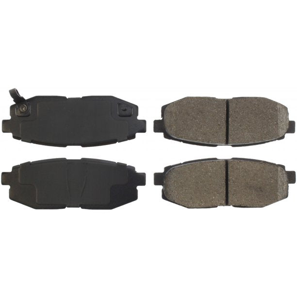 PosiQuiet 2008 Subaru Tribeca Ceramic Rear Brake Pads - Eaton Motorsports