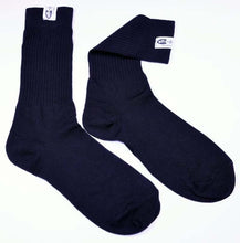 Load image into Gallery viewer, RaceQuip SFI 3.3 Fire Retardant Socks XX-Small -Shoe Size K8-13 Black - Eaton Motorsports
