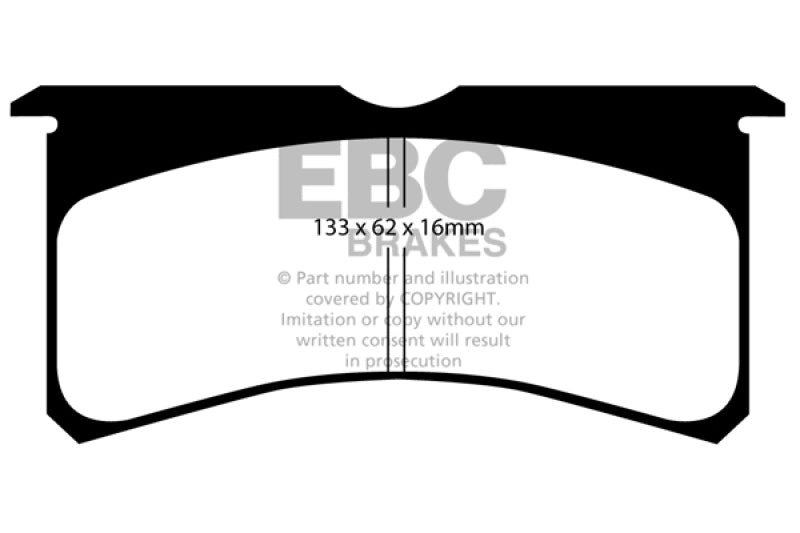 EBC Brakes Yellowstuff Performance Brake Pads - Eaton Motorsports