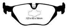 Load image into Gallery viewer, EBC 96-98 BMW Z3 1.9 Redstuff Rear Brake Pads - Eaton Motorsports