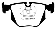 Load image into Gallery viewer, EBC 01-07 BMW M3 3.2 (E46) Yellowstuff Rear Brake Pads - Eaton Motorsports