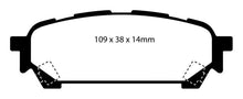 Load image into Gallery viewer, EBC 04-06 Saab 9-2X 2.0 Turbo Redstuff Rear Brake Pads - Eaton Motorsports