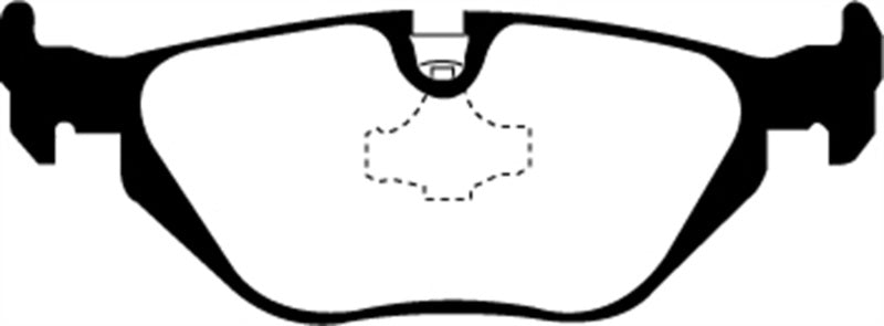 EBC 96-98 BMW Z3 1.9 Redstuff Rear Brake Pads - Eaton Motorsports