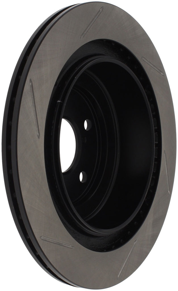 StopTech Power Slot 06-07 WRX / 05-08 LGT Rear Left Slotted Rotor - Eaton Motorsports