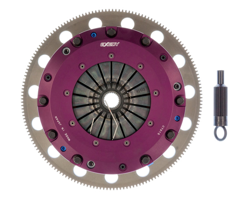 Exedy 2010-2015 Chevrolet Camaro SS V8 Hyper Twin Cerametallic Clutch Strap Drive Type Sprung Disc - Eaton Motorsports