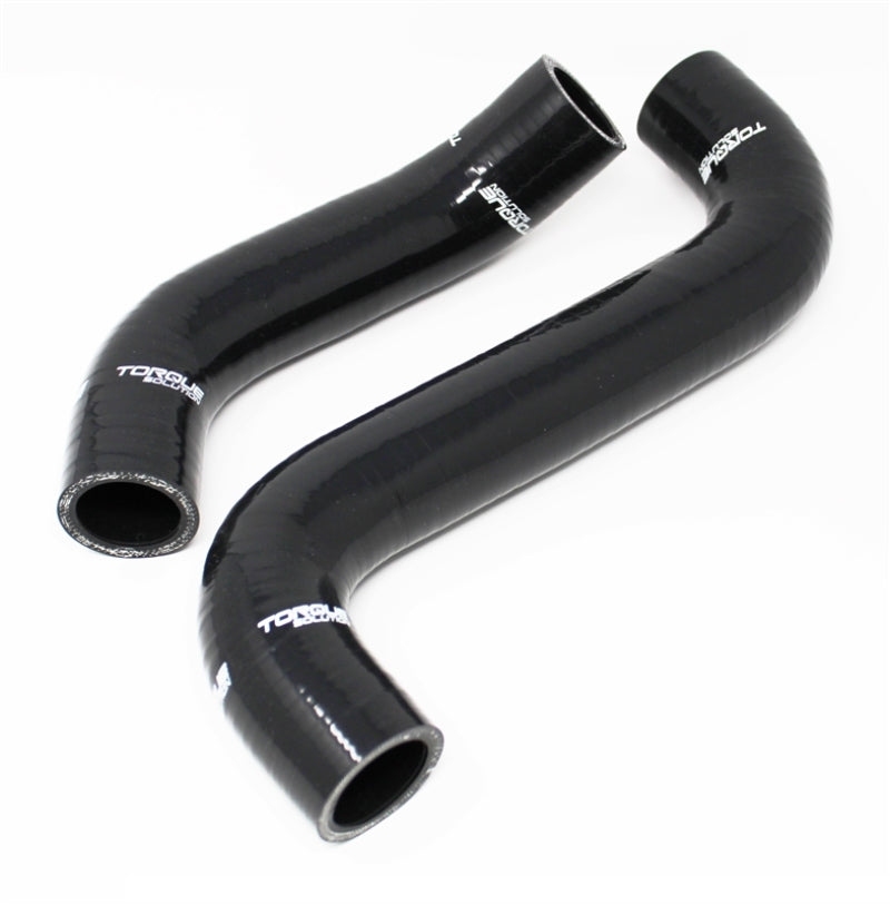 Torque Solution 02-07 Subaru WRX / 04-07 STI Silicone Radiator Hose Kit - Black - Eaton Motorsports