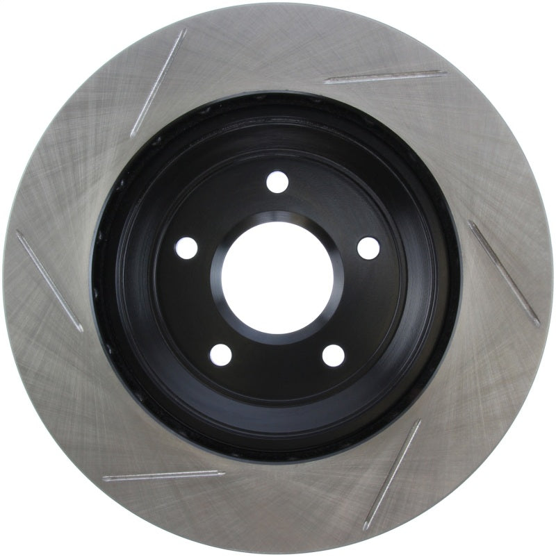 StopTech Power Slot 97-04 Chevy Corvette / 04 & 08 Cadillac XLR/XLR-V Front Left Slotted Rotor - Eaton Motorsports