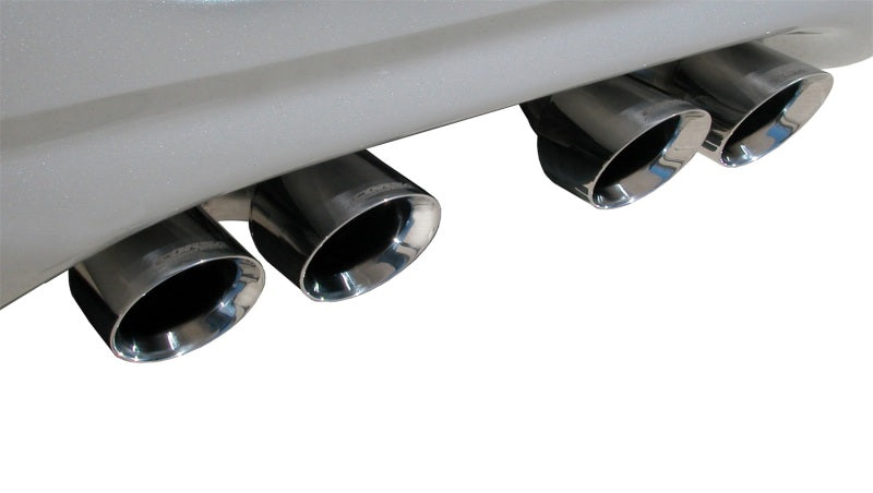 Corsa 97-04 Chevrolet Corvette C5 Z06 5.7L V8 Polished Sport Axle-Back Exhaust - Eaton Motorsports
