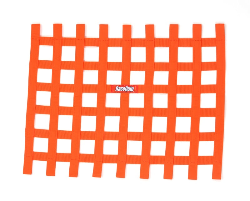 RaceQuip Orange Ribbon Window Net - Eaton Motorsports