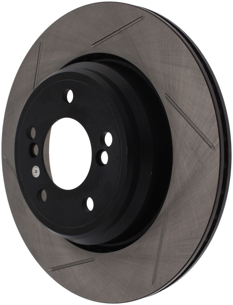 StopTech Power Slot 01-07 BMW M3 (E46) / 00-04 BMW M5 (E39) Rear Right Slotted Rotor - Eaton Motorsports