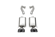 Load image into Gallery viewer, Corsa 06-13 Chevy Corvette C6 Z06 7.0L / 09-13 ZR1 6.2L Black PVD AxleBack Exhaust w/4.5in Twin Tips - Eaton Motorsports