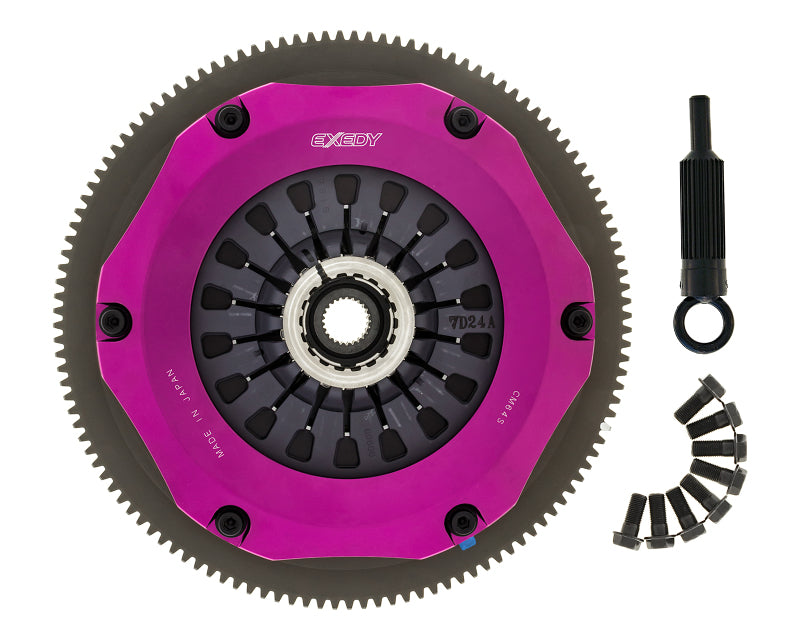 Exedy 04-17 Subaru WRX STI EJ255/EJ257 2.5L Twin-Organic Clutch Kit - Eaton Motorsports