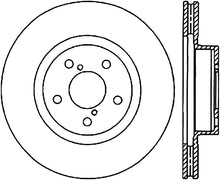 Load image into Gallery viewer, StopTech Power Slot 05-08 STi (5x114.3) CRYO Front Right Rotor - Eaton Motorsports