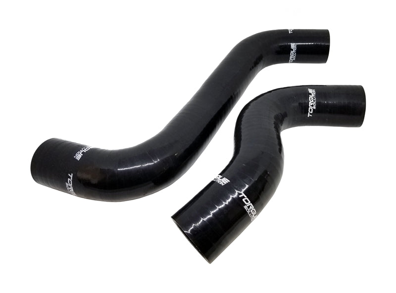 Torque Solution 2015+ Subaru WRX / 2014+ Forester XT Silicone Radiator Hose Kit - Black - Eaton Motorsports