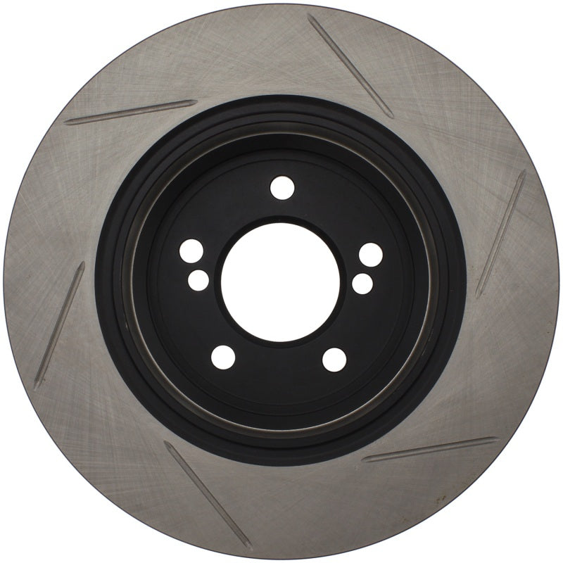 StopTech Power Slot 01-07 BMW M3 (E46) / 00-04 BMW M5 (E39) Rear Right Slotted Rotor - Eaton Motorsports