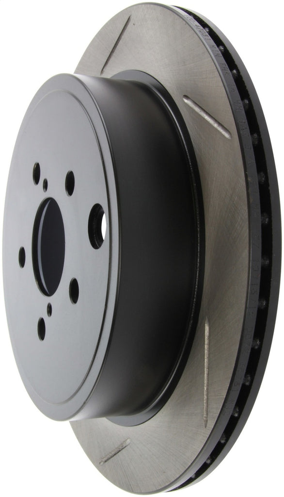 StopTech Power Slot 13 Scion FR-S / 13 Subaru BRZ Rear Right Slotted Rotor - Eaton Motorsports