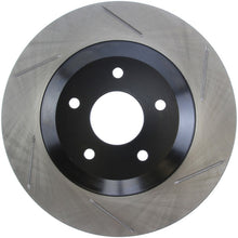 Load image into Gallery viewer, StopTech Power Slot 97-04 Chevy Corvette / 04 & 08 Cadillac XLR/XLR-V Front Left Slotted Rotor - Eaton Motorsports