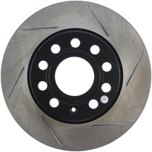 Load image into Gallery viewer, StopTech Power Slot Volkswagen GTI Rear Left Slotted Rotor - Eaton Motorsports