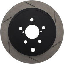 Load image into Gallery viewer, StopTech Power Slot 08-10 WRX Rear Left Slotted Rotor - Eaton Motorsports