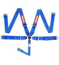 Load image into Gallery viewer, RaceQuip Blue SFI CAMLOCK 5pt PD Lap Seat Belt - Eaton Motorsports