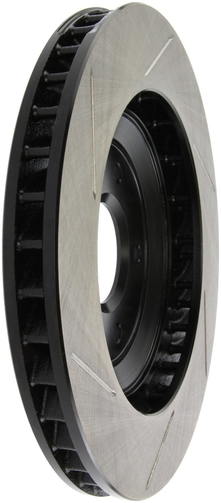 StopTech Power Slot 97-04 Chevy Corvette / 04 & 08 Cadillac XLR/XLR-V Front Left Slotted Rotor - Eaton Motorsports