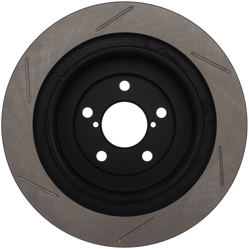 StopTech Power Slot 06-07 WRX / 05-08 LGT Rear Left Slotted Rotor - Eaton Motorsports