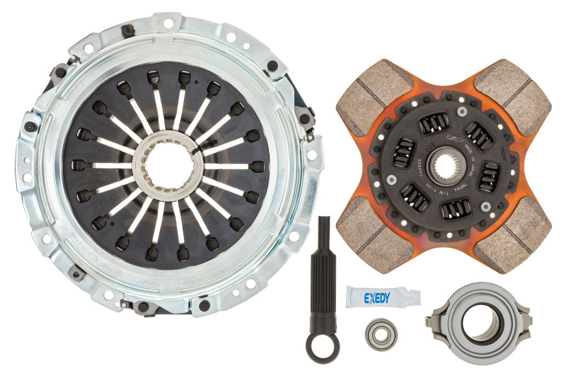 Exedy 2004-2014 Subaru Impreza WRX STI H4 Stage 2 Cerametallic Clutch 4 Puck Disc - Eaton Motorsports