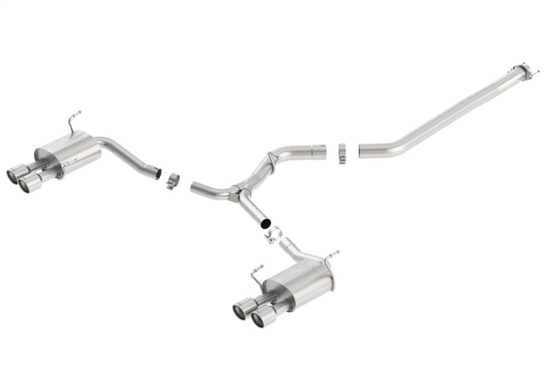 Borla 11-14 Subaru Impreza WRX/STI Sedan 4dr ATAK SS Catback Exhaust - Eaton Motorsports