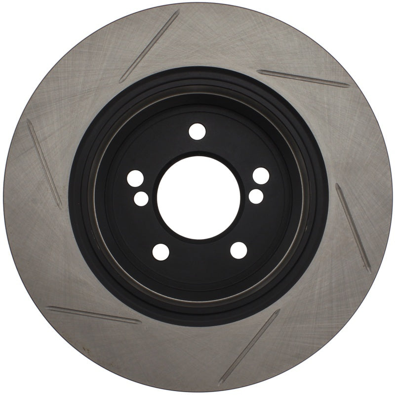 StopTech Power Slot 01-07 BMW M3 (E46) / 00-04 BMW M5 (E39) Rear Left Slotted Rotor - Eaton Motorsports