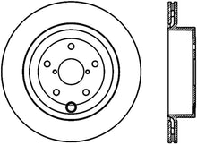 Load image into Gallery viewer, StopTech 08-16 Subaru Impreza WRX STI Left Rear Slotted Cyro Brake Rotor - Eaton Motorsports