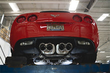 Load image into Gallery viewer, Corsa 06-13 Chevy Corvette C6 Z06 7.0L / 09-13 ZR1 6.2L Polished AxleBack Exhaust w/4.5in Twin Tips - Eaton Motorsports