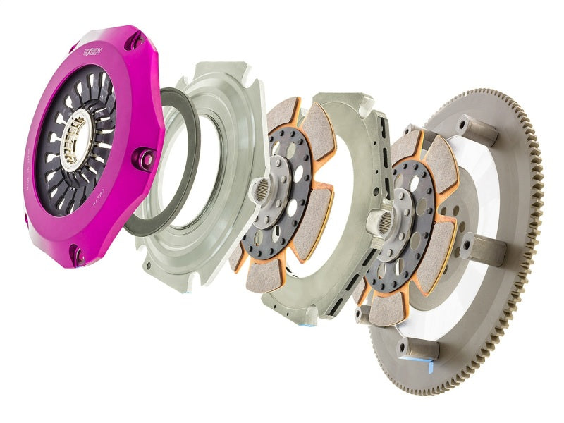 Exedy 04-14 Subaru WRX STi Twin Cerametallic Rigid Disc Hyper Multi Clutch - Eaton Motorsports