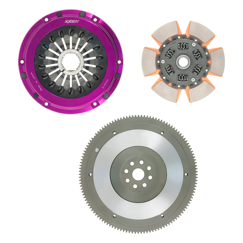 Exedy 2004-2014 Subaru Impreza WRX STI H4 Hyper Single Clutch Sprung Center Disc Pull Type - Eaton Motorsports