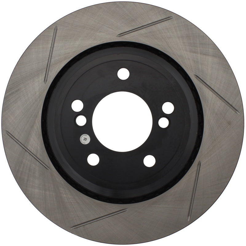 StopTech Power Slot 01-07 BMW M3 (E46) / 00-04 BMW M5 (E39) Rear Right Slotted Rotor - Eaton Motorsports