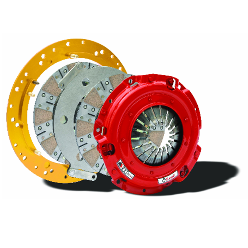 McLeod RXT 1200 Street Twin LS Eng 1-1/8 X 26 Ceramic/Ceramic Facing 6 Bolt Crank 168 Alum Flywheel - Eaton Motorsports