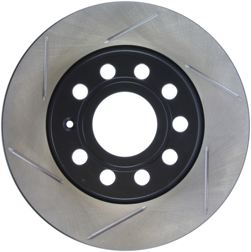 StopTech Power Slot Volkswagen GTI Rear Right Slotted Rotor - Eaton Motorsports