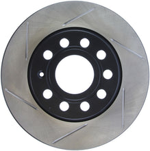 Load image into Gallery viewer, StopTech Power Slot Volkswagen GTI Rear Right Slotted Rotor - Eaton Motorsports