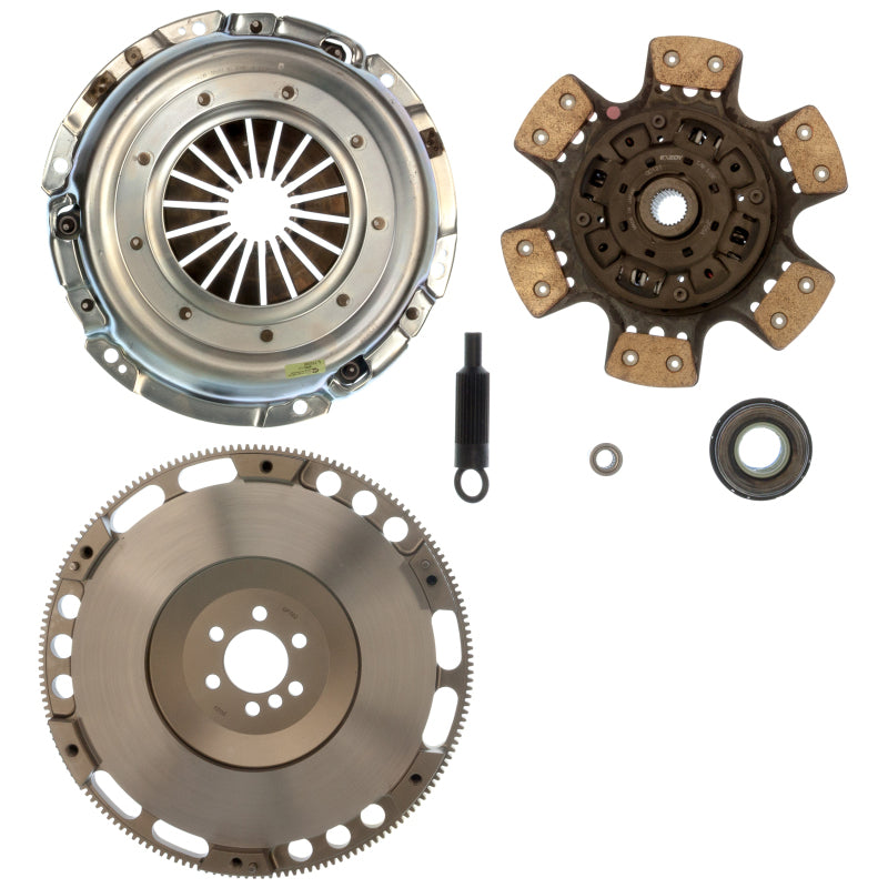 Exedy 1998-2002 Chevrolet Camaro Z28 V8 Stage 2 Cerametallic Clutch 6 Puck Disc Includes GF502A FW - Eaton Motorsports