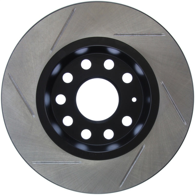 StopTech Power Slot Volkswagen GTI Rear Left Slotted Rotor - Eaton Motorsports