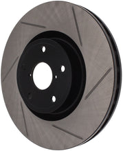 Load image into Gallery viewer, StopTech Power Slot 05-08 STi Front Right Slotted Rotor - Eaton Motorsports