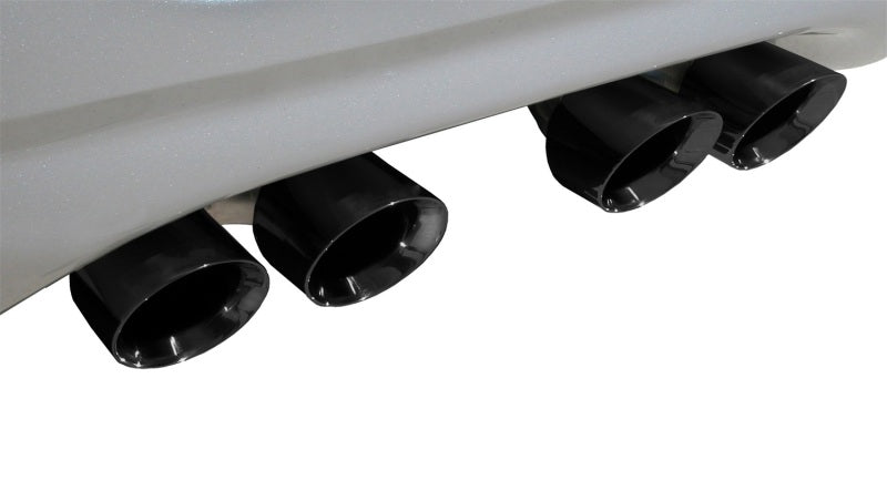 Corsa 97-04 Chevrolet Corvette C5 Z06 5.7L V8 Black Sport Axle-Back Exhaust - Eaton Motorsports