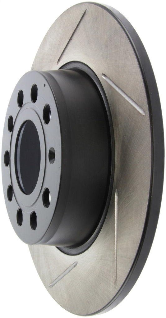 StopTech Power Slot Volkswagen GTI Rear Right Slotted Rotor - Eaton Motorsports