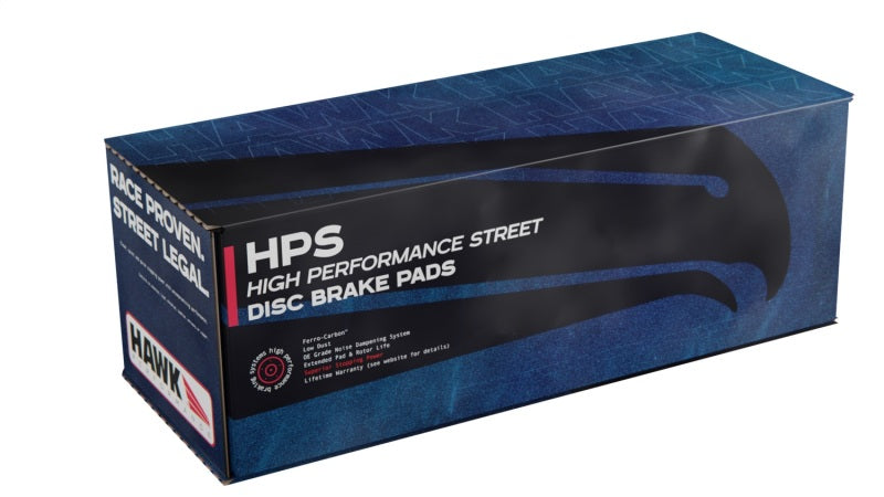 Hawk 02-11 BMW (Various) HPS Street Rear Brake Pads - Eaton Motorsports
