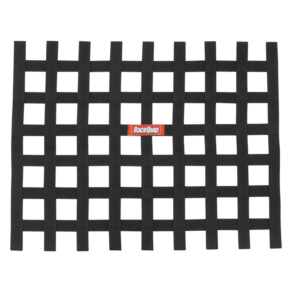 RaceQuip Black Ribbon Window Net - Eaton Motorsports